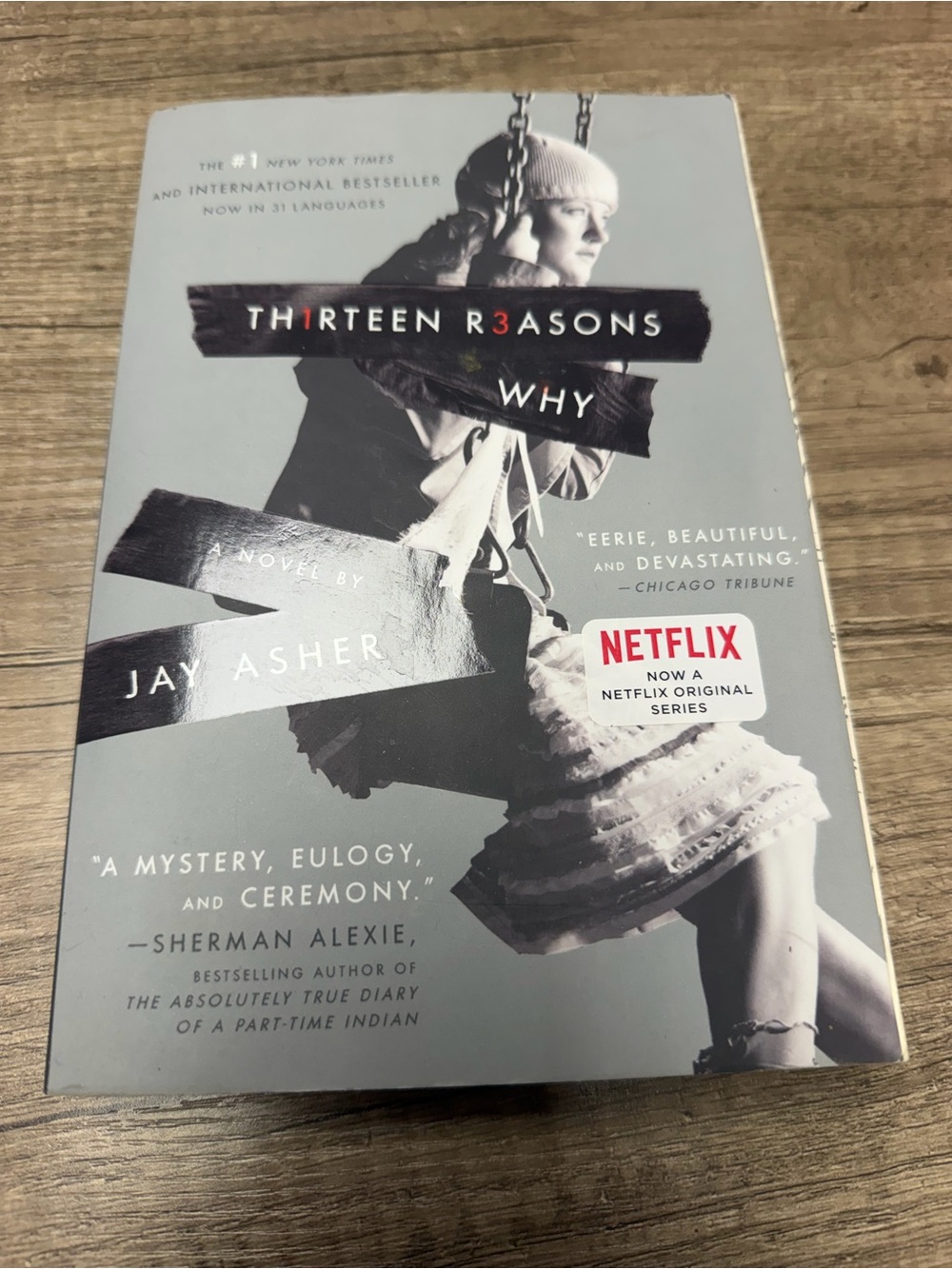 Thirteen Reasons Why by Jay Asher - Gray Hardcover Book